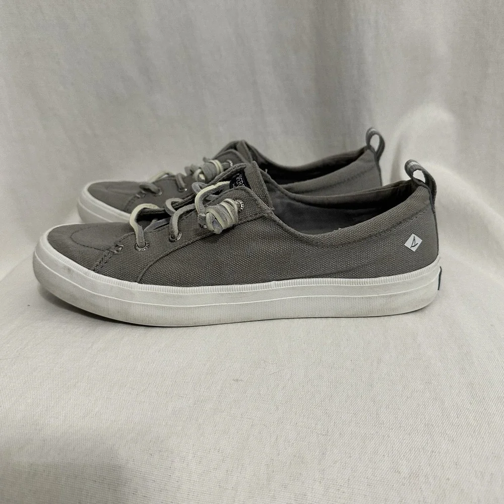 Sperry Womens‎ Crest Vibe Sneaker Grey STS99042 US Size 8 EU 39